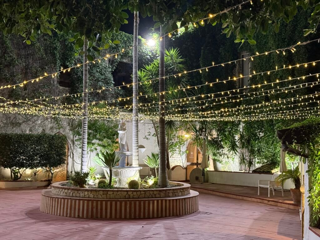 Sala ricevimenti elegante Parco Ducale Sicilia